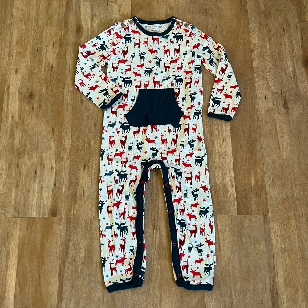 Burt’s Bees Holiday Jumpsuit - Picture 2 of 5